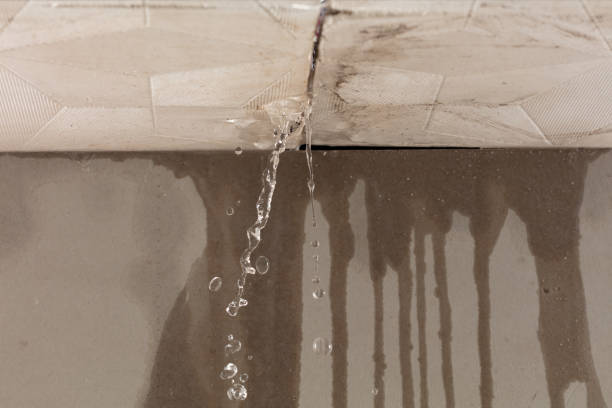 Professional Burst Pipe Cleanup technician working in Seekonk, MA